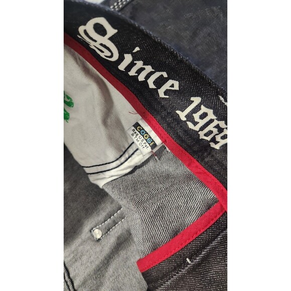 COOGI Australia Men's Black 46X38 Black Embroidered Jeans - Picture 6 of 13